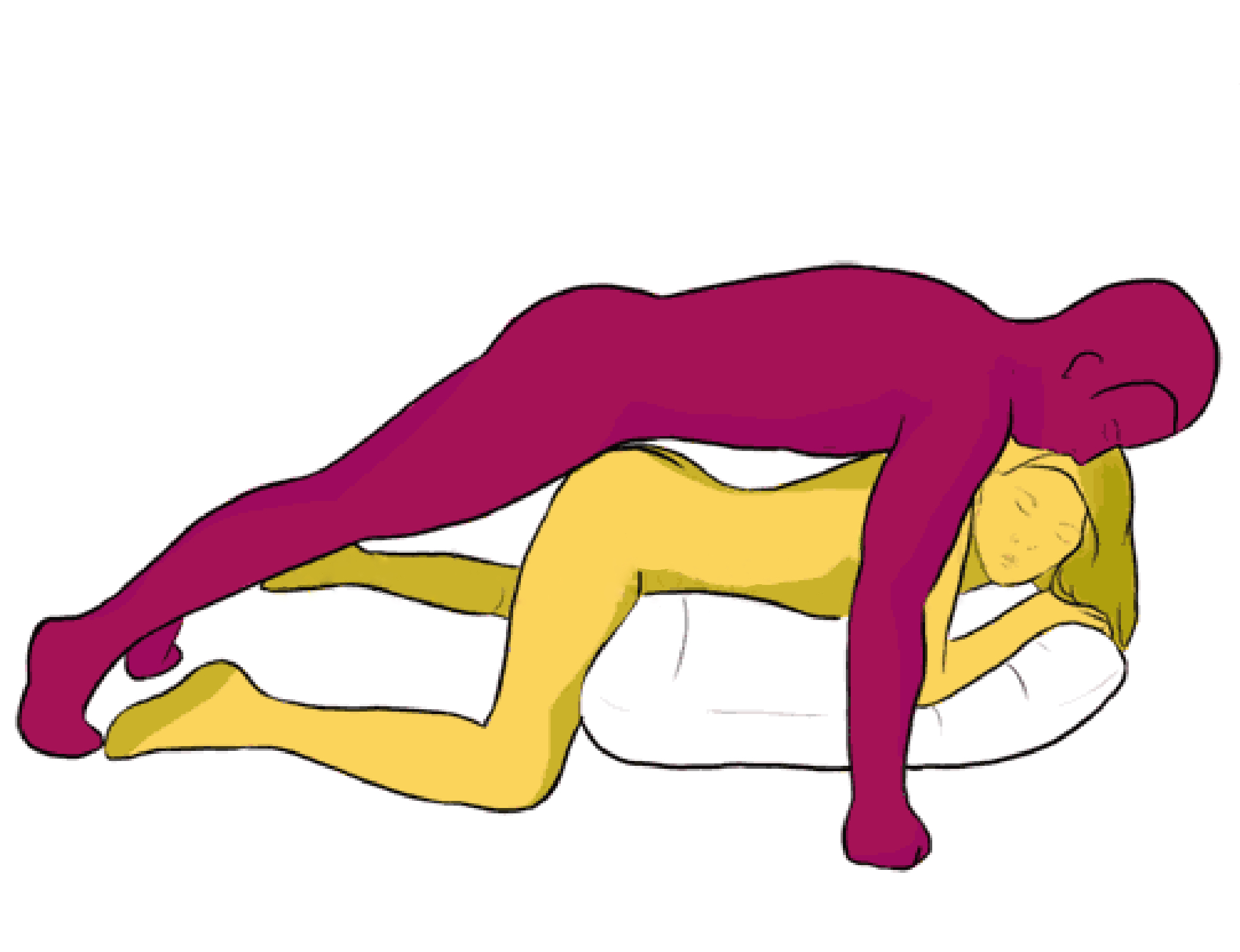 Different sex position and video
