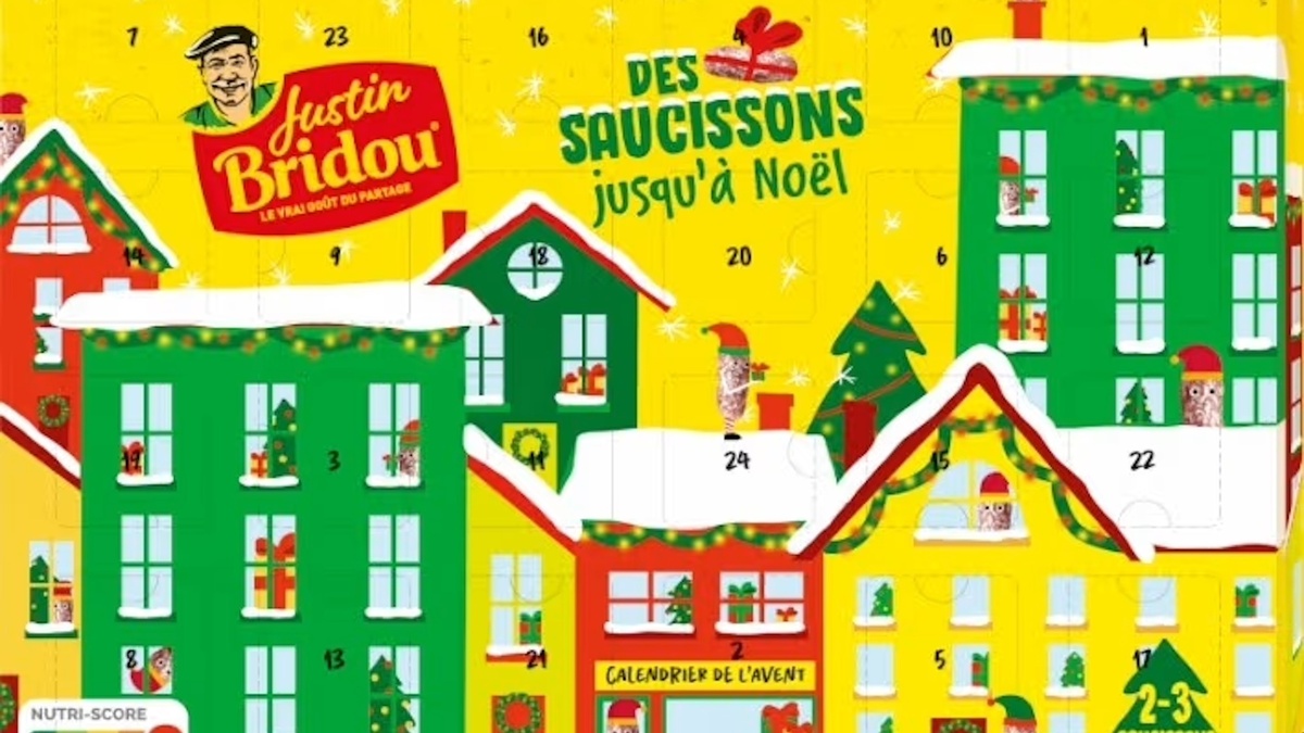 Pour No L Justin Bridou Sort Un Calendrier De L Avent Saucisson