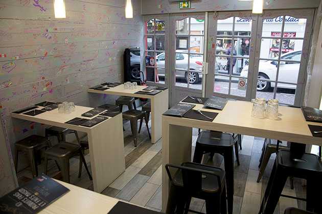 les frenchys restaurant burger paris salle