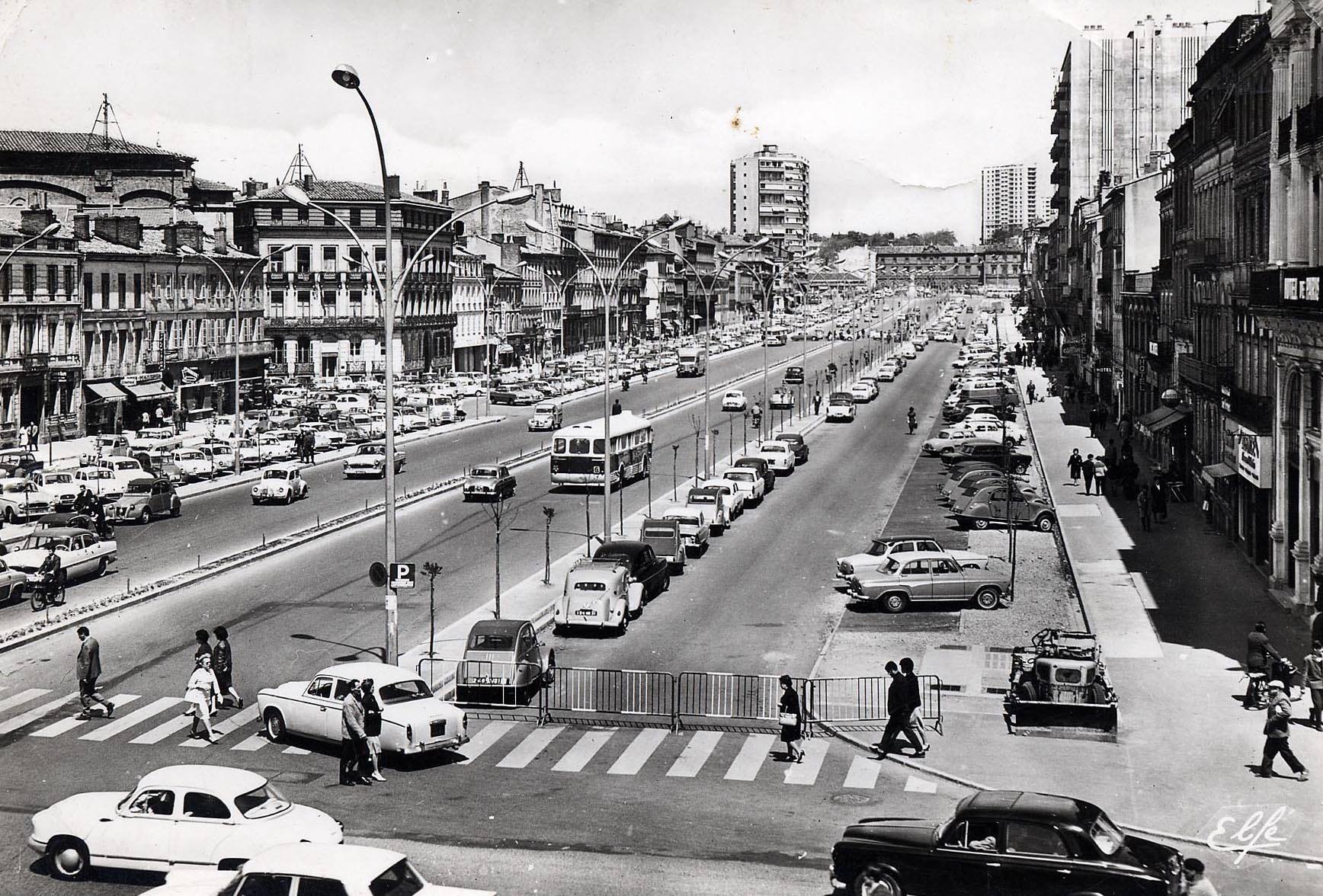 allees jean jaures toulouse 1964