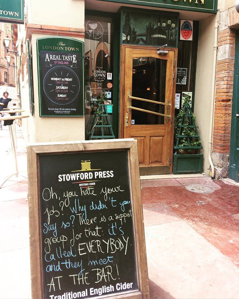 London town pub anglais toulouse