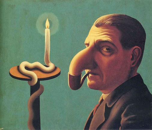 Magritte la lampe philosophique