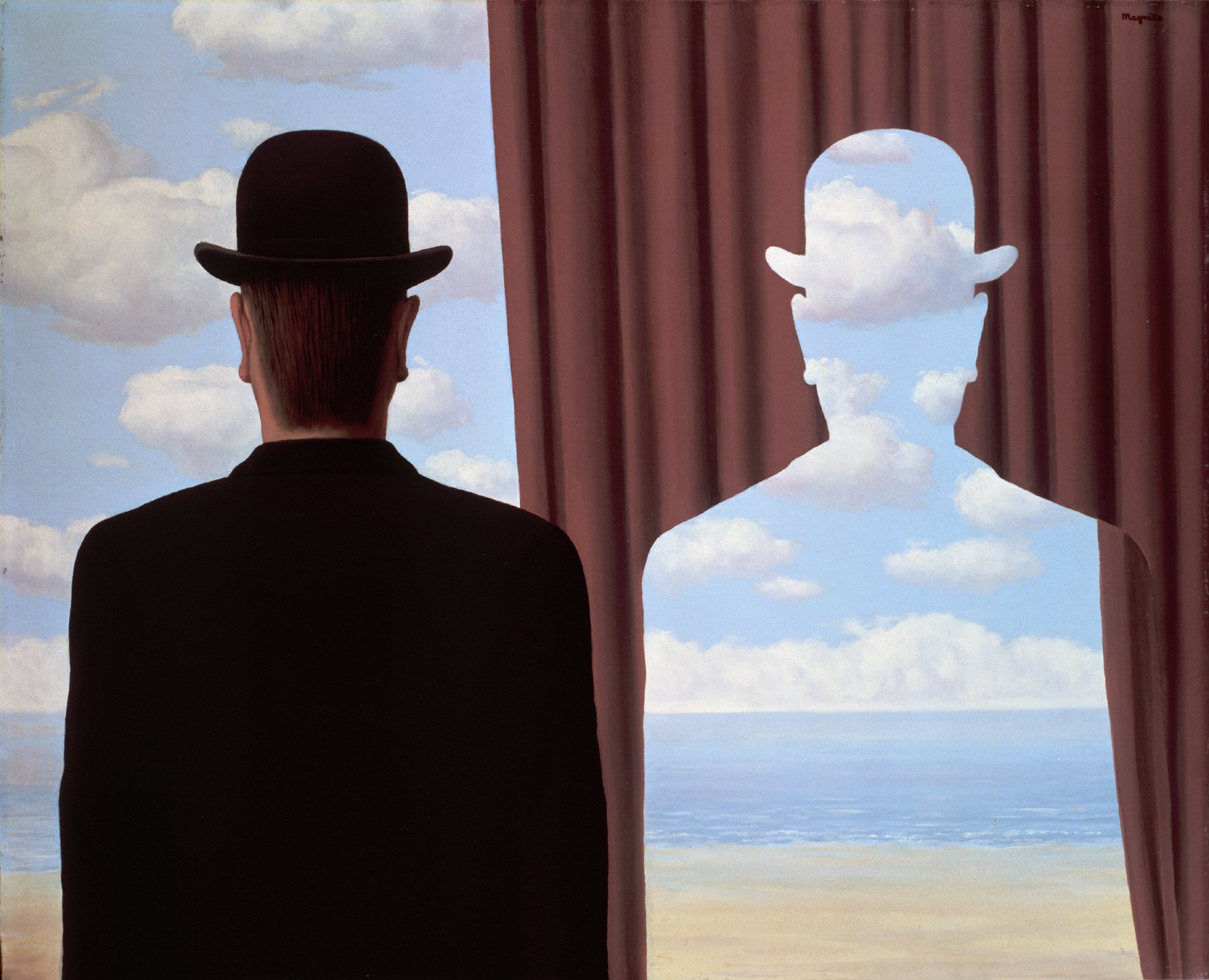 Magritte la decalcomanie 