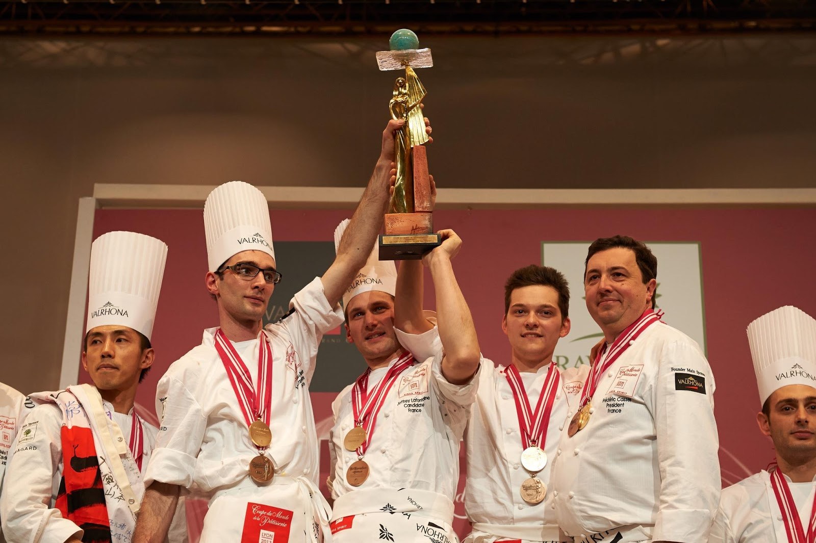 La France championne du monde de pâtisserie à Lyon !  Le Bonbon