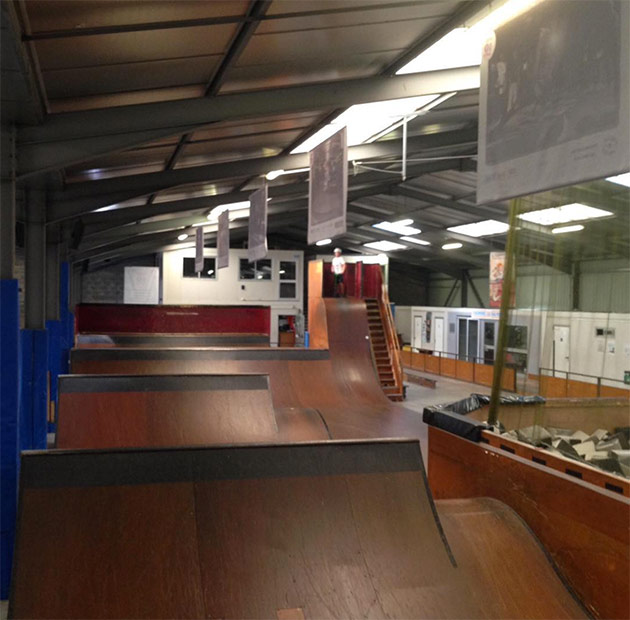 skatepark nantes le hangar