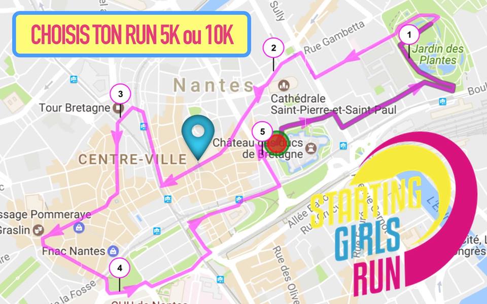 Starting Girls Run, Nantes, course, féminin