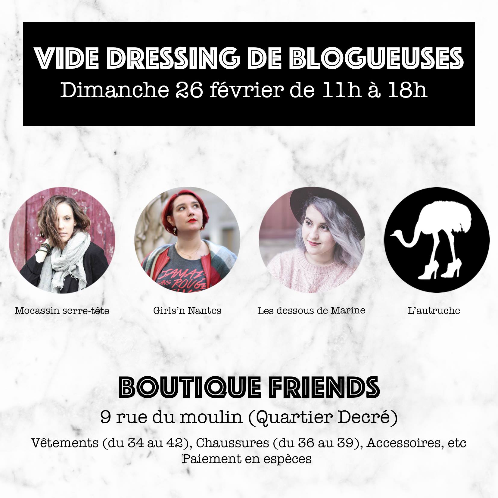 vide dressing blogueuses boutique friends