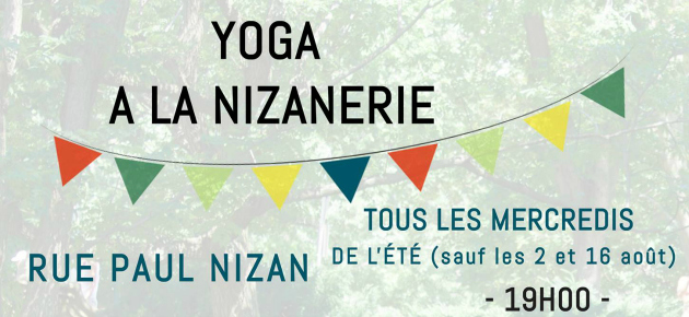 Yoga à la Nizanerie - Nantes