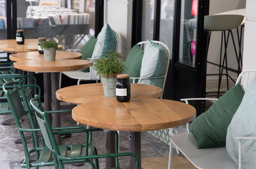 terrasse chauffeÌÂÂe bao's burger paris