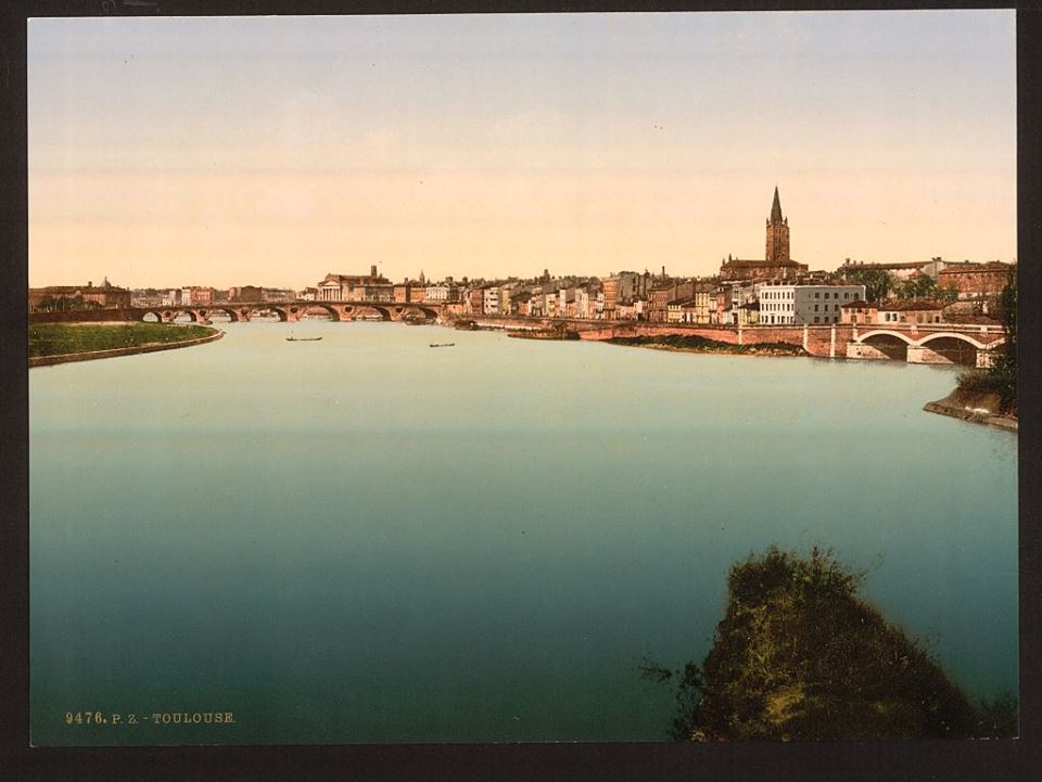 Toulouse au 19e siècle Garonne