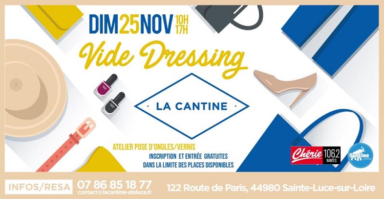 vide dressing cantine nantes