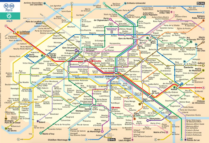 Le métro parisien de 1905 à aujourd’hui | Le Bonbon