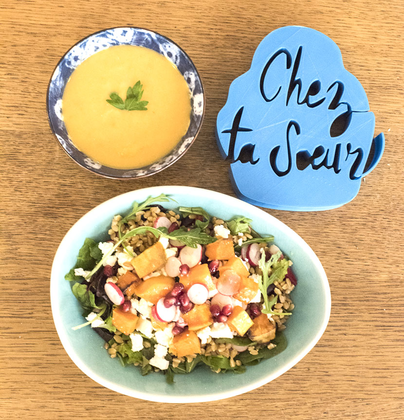 chez ta soeur coffee shop paris plats