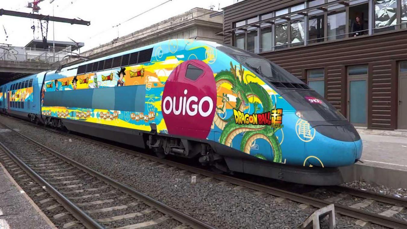 Des trains Ouigo à l'effigie de Dragon Ball Super débarquent à Marseille msrrzfhrji