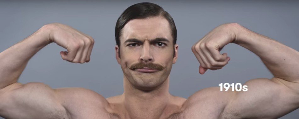 100 ans de beauté masculine en 1 minute 30 6q23gt1unv