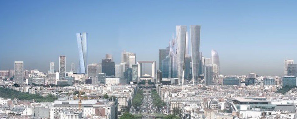 Des tours jumelles à la française akd0i5vl9g