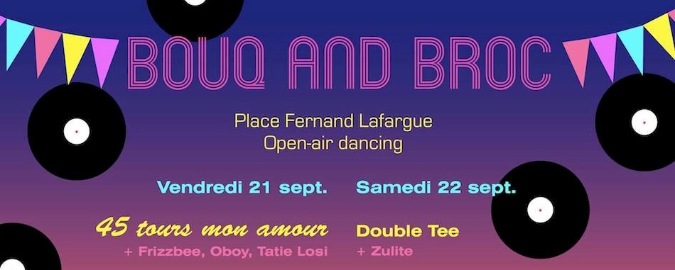 Bouq & Broc : l\'Open Air Dancing et brocante qui fait valser la Place Fernand Lafargue bzbe1ci45q