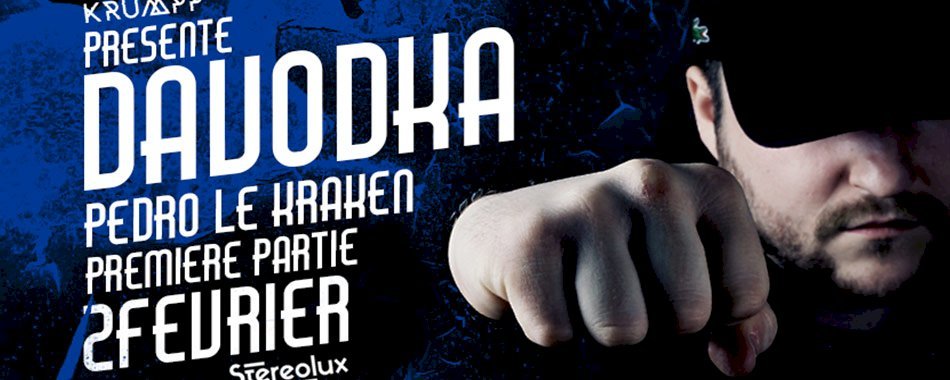 Tes places pour le concert de Davodka au Stereolux gpk3r3mmqn