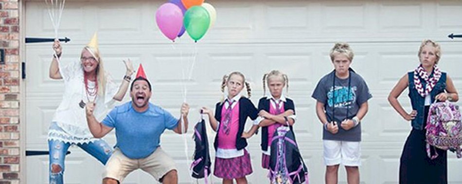 Ces parents trop contents de se débarrasser de leurs enfants à la rentrée o1oclxyewg