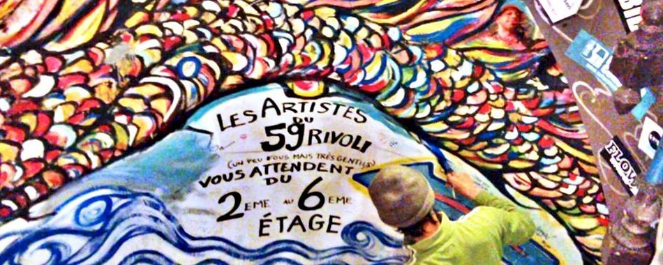 François Hollande invité au squat 59, rue de Rivoli rxq4otfzqh