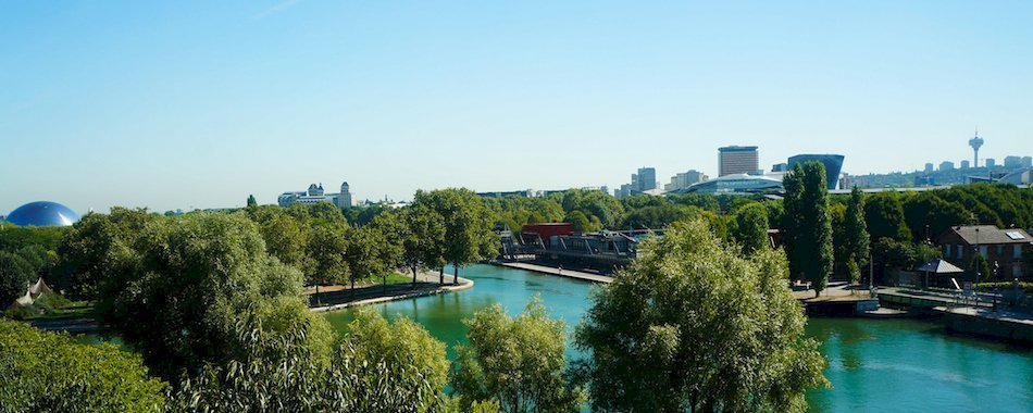 Une promenade végétalisée entre les Buttes-Chaumont et la Villette sbq52vi8zb