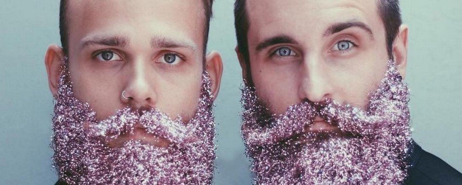 Les barbes à paillettes, une tendance brillante tcp8czfrks