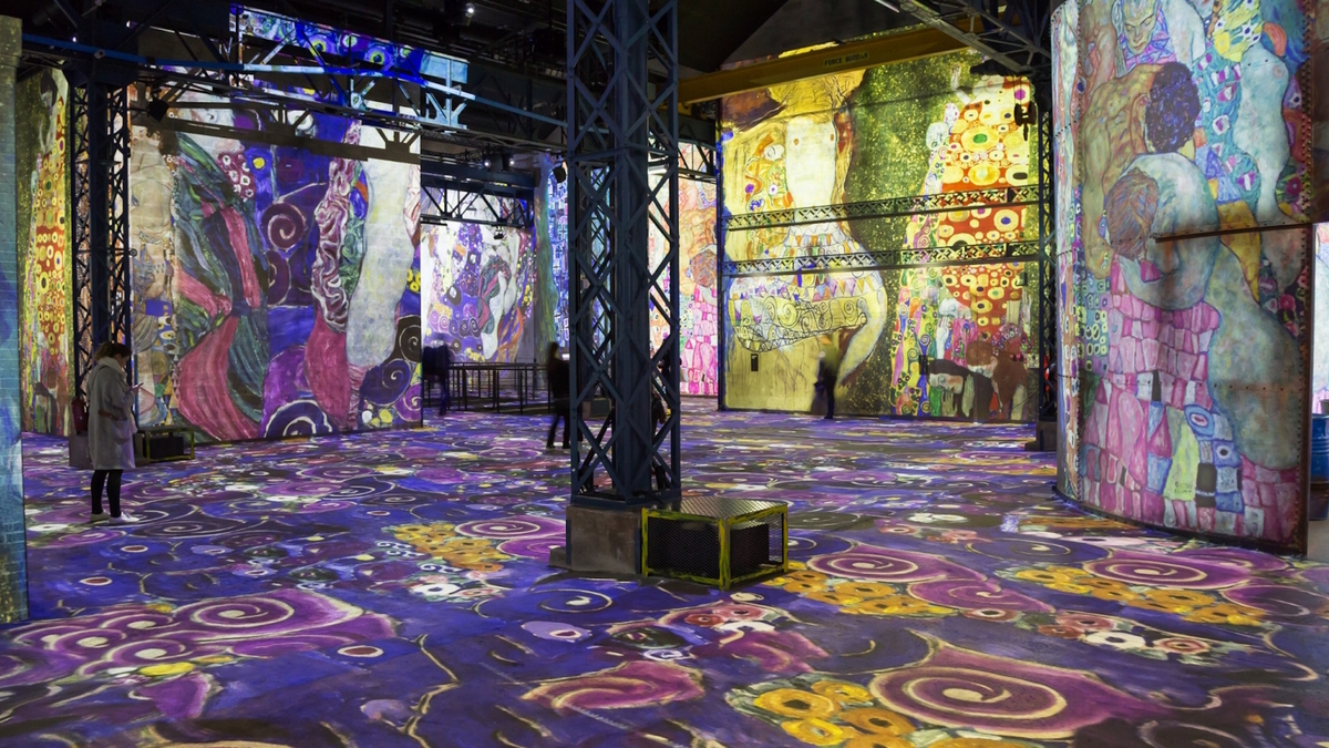 Expo Klimt à L Atelier Des Lumières Klimt revient à l’Atelier des Lumières