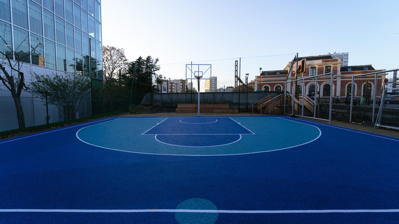 Un terrain de basket ouvert 24h/24 dans le 14e