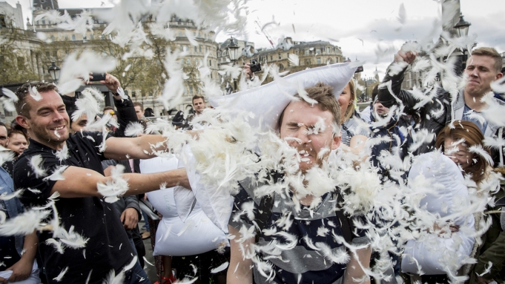 Une bataille de polochon géante au parc de la Tête d’Or ce week-end osf447dk7z