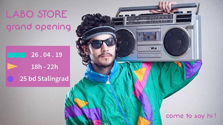 labo store nantes opening