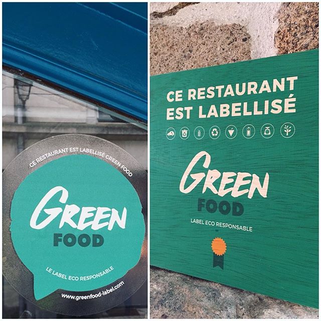 label green food