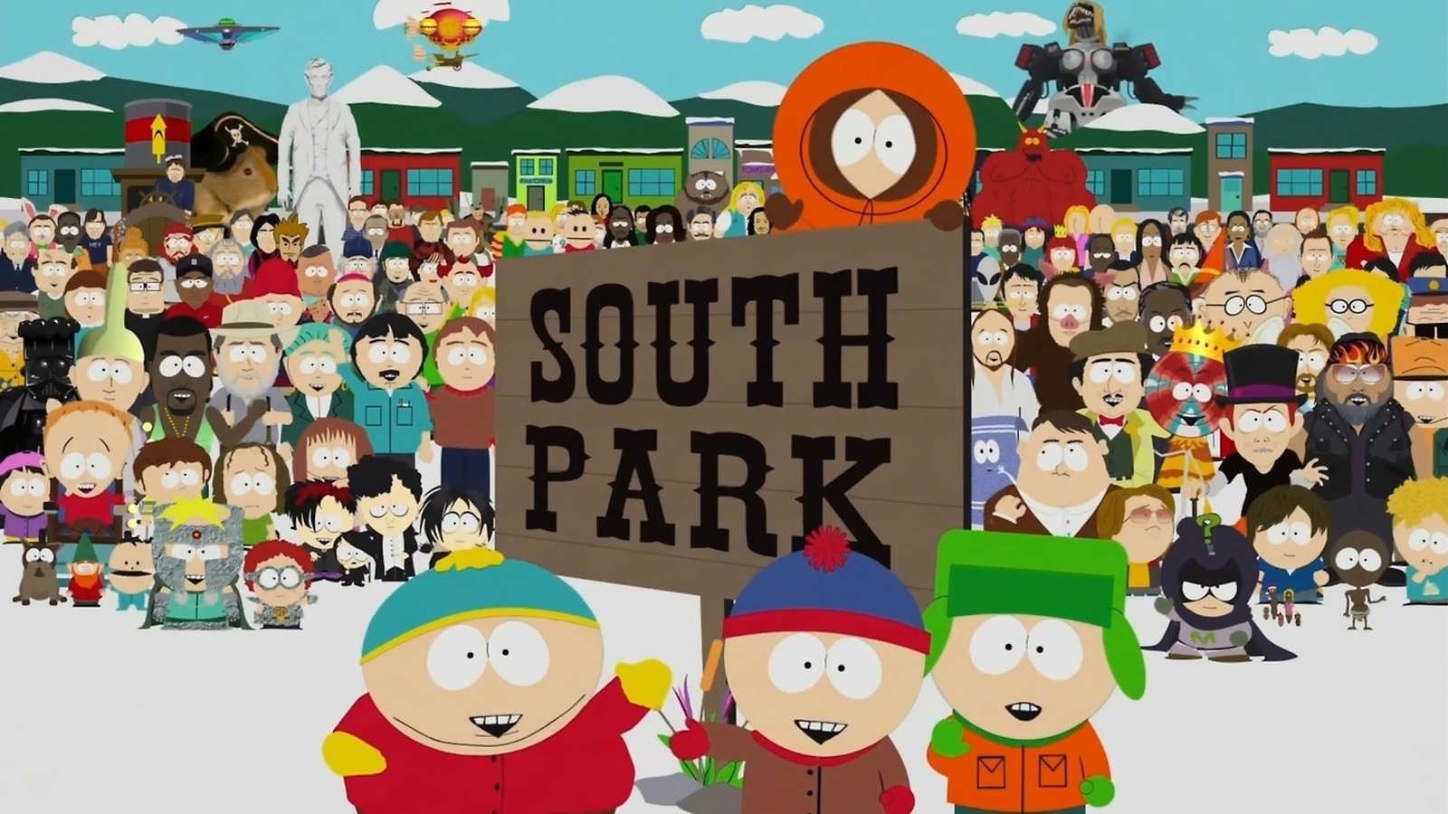 La totalité des épisodes de South Park est disponible sur Amazon Prime...