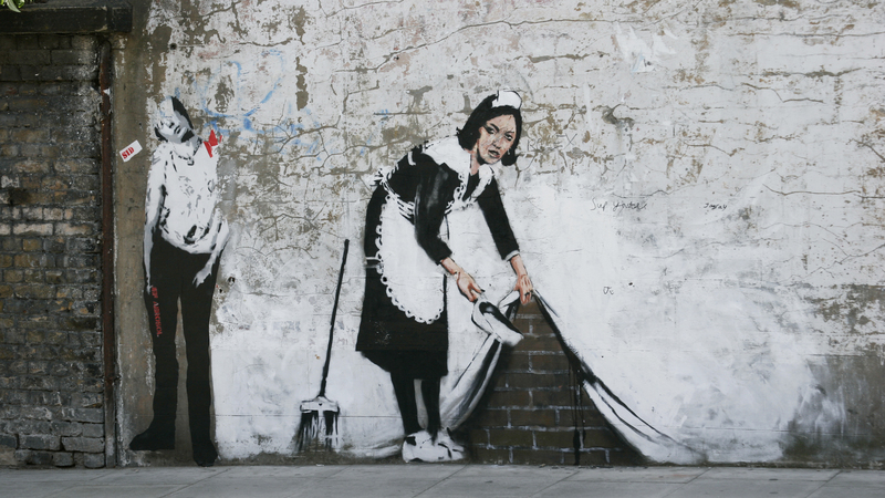 tableau banksy original