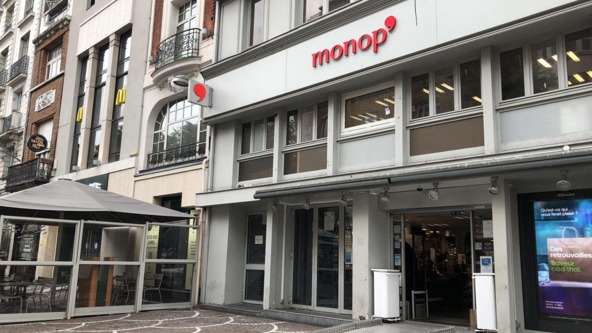 Rue de Béthune, les commerces ferment petit à petit monop-fermeture-lille