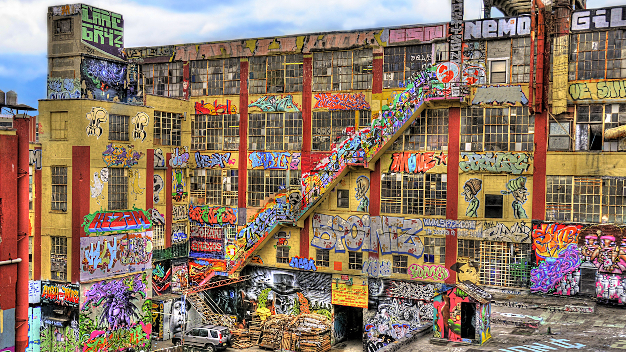 Aux US, le street art est reconnu comme un art à part entière 5pointz