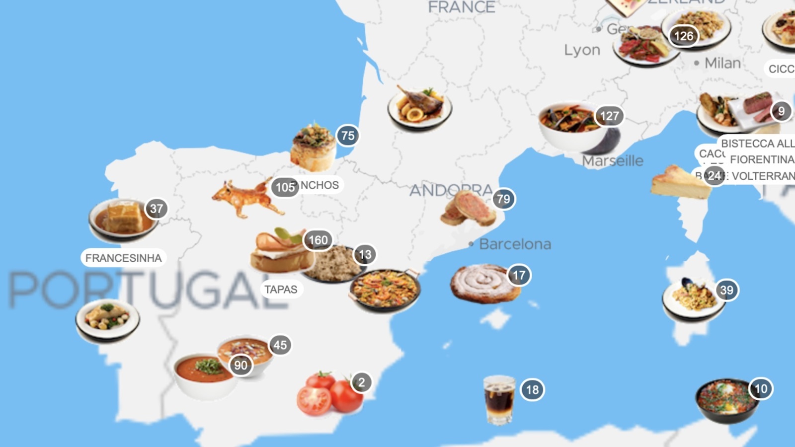 TasteAtlas, la carte interactive qui t'aide à manger local dans chaque
