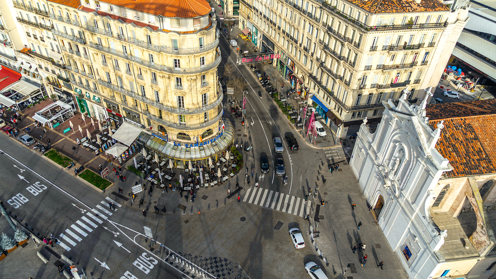 Marseille  Piétonnisation du centre ville pour accueillir les soldes d