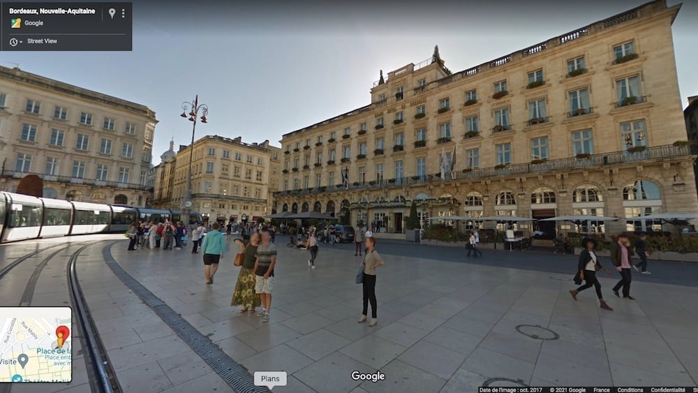 Bordeaux Une Fonctionnalit Cach E De Google Maps Permet De Voyager   Capture D E Cran 2021 07 21 A 09 44 01 2 1000 