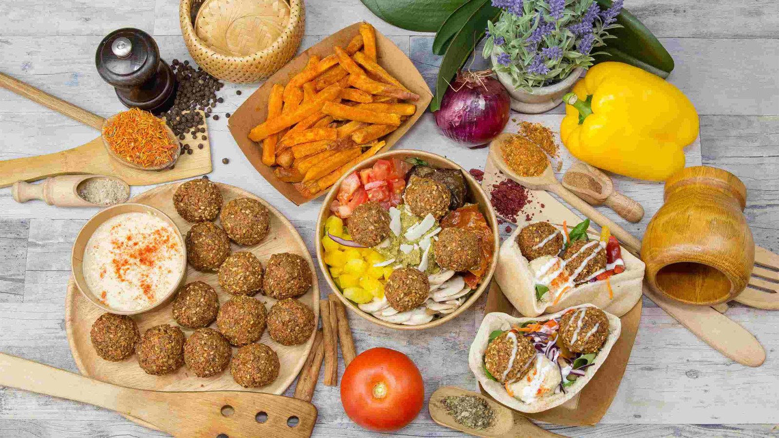 Yafel les falafels végétariens et gourmands de la rue Joffre