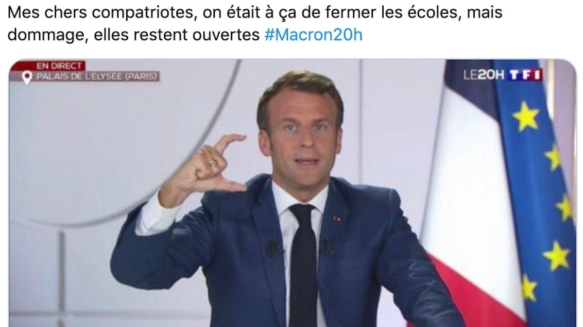 Les tweets les plus drôles sur l’allocution d’Emmanuel Macron ce soir ...