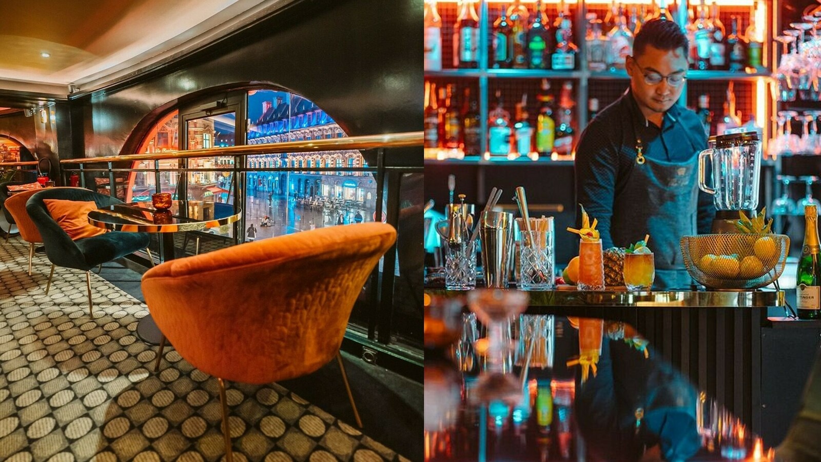 The View le nouveau bar à cocktails avec vue panoramique sur la Place du Théâtre à Lille