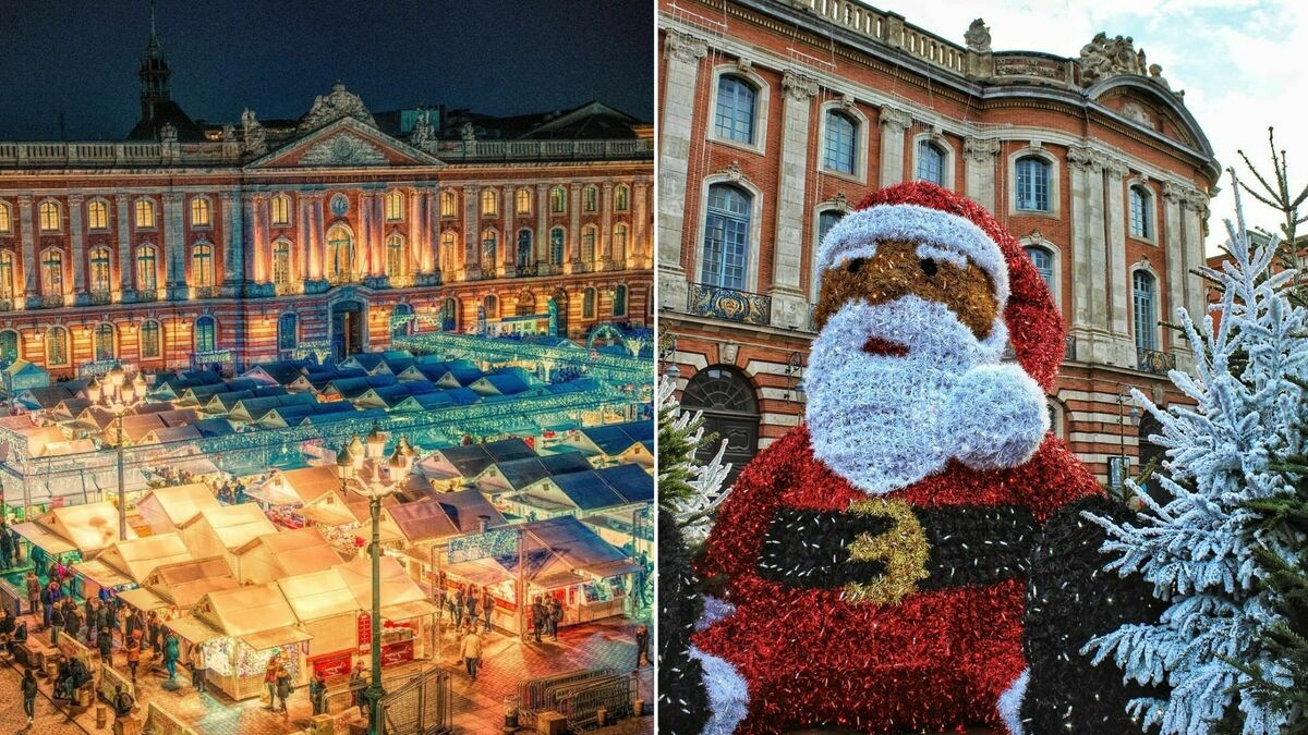 C'est le grand jour : le Marché de Noël de Toulouse ouvre ses portes sur la place du Capitole 