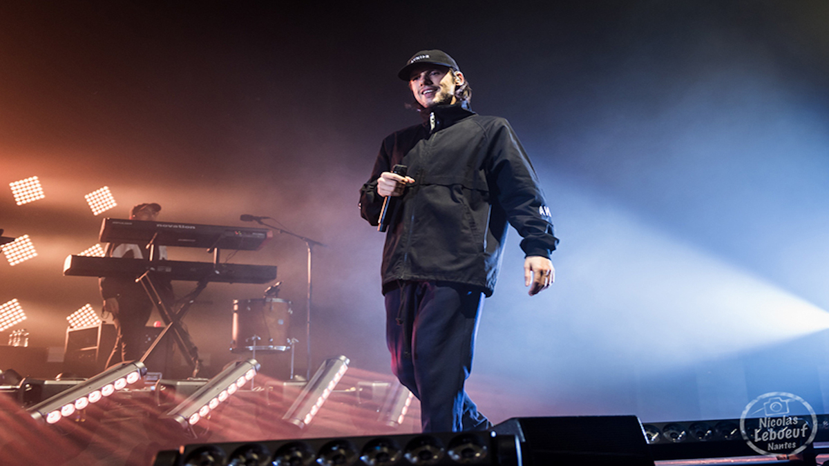 Orelsan en concert à Nantes début 2022 Le Bonbon