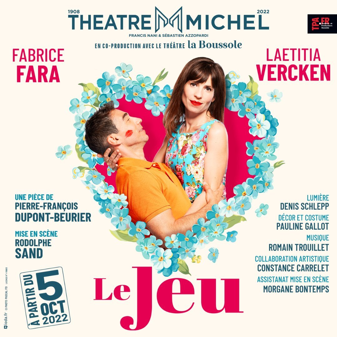 Le Jeu au Théâtre Michel Paris