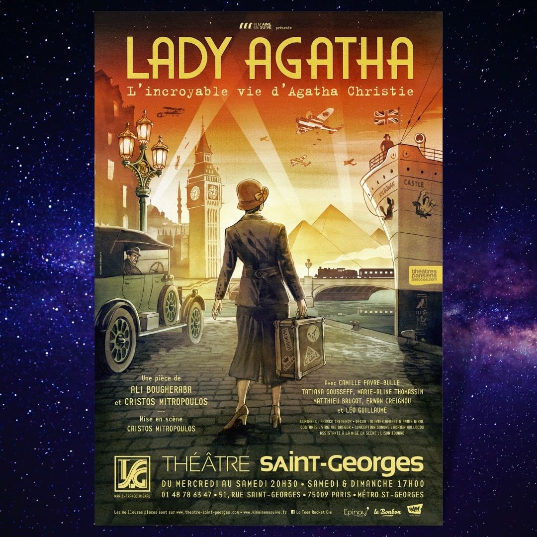 Lady Agatha au Théâtre Saint-Georges Paris