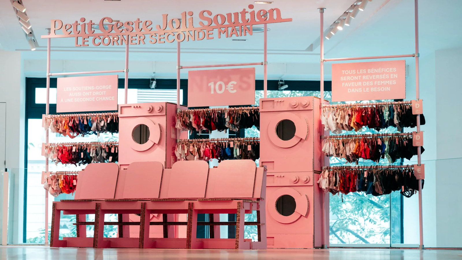 Etam lance un nouveau concept unique de lingerie de seconde main à Lyon Mode Lyon