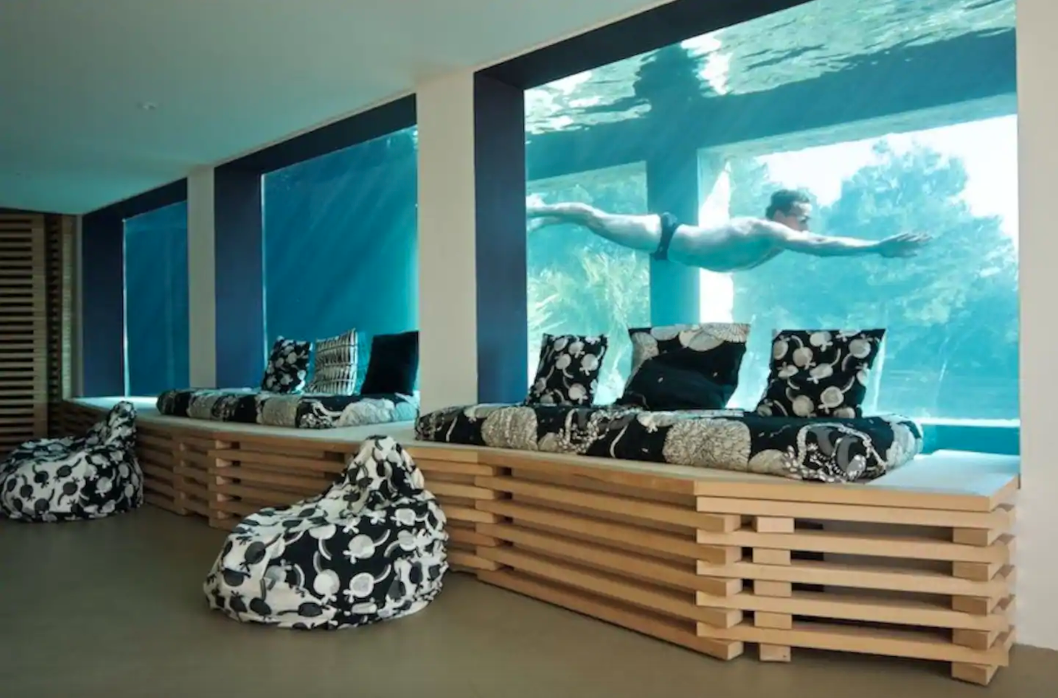 villa airbnb aquarium bandol