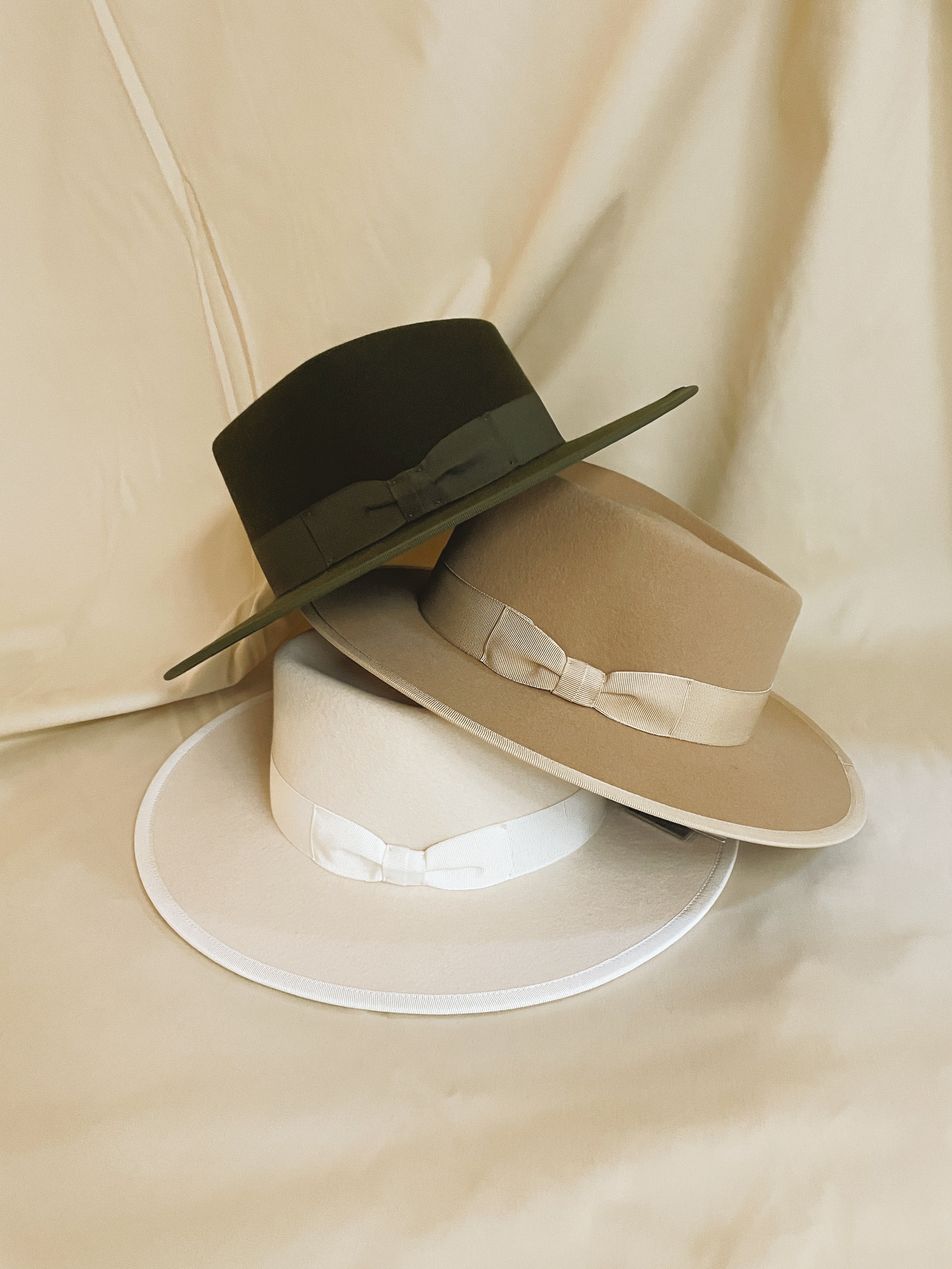 3 chapeaux de la marque marseillaise Van Palma