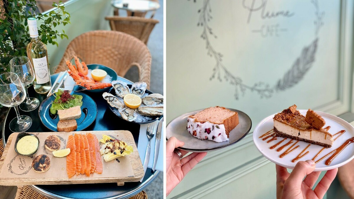 Plume Café la table idéale pour un déjeuner où un goûter coloré à