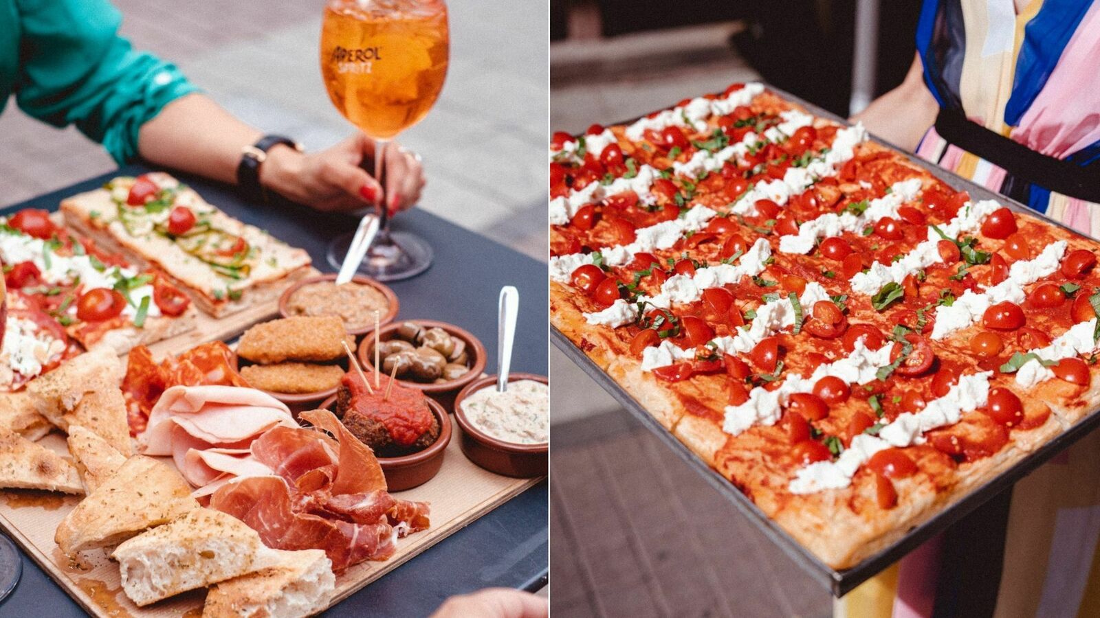 Le Square Delicatessen, le concept de pizzas à la coupe et Spritz en